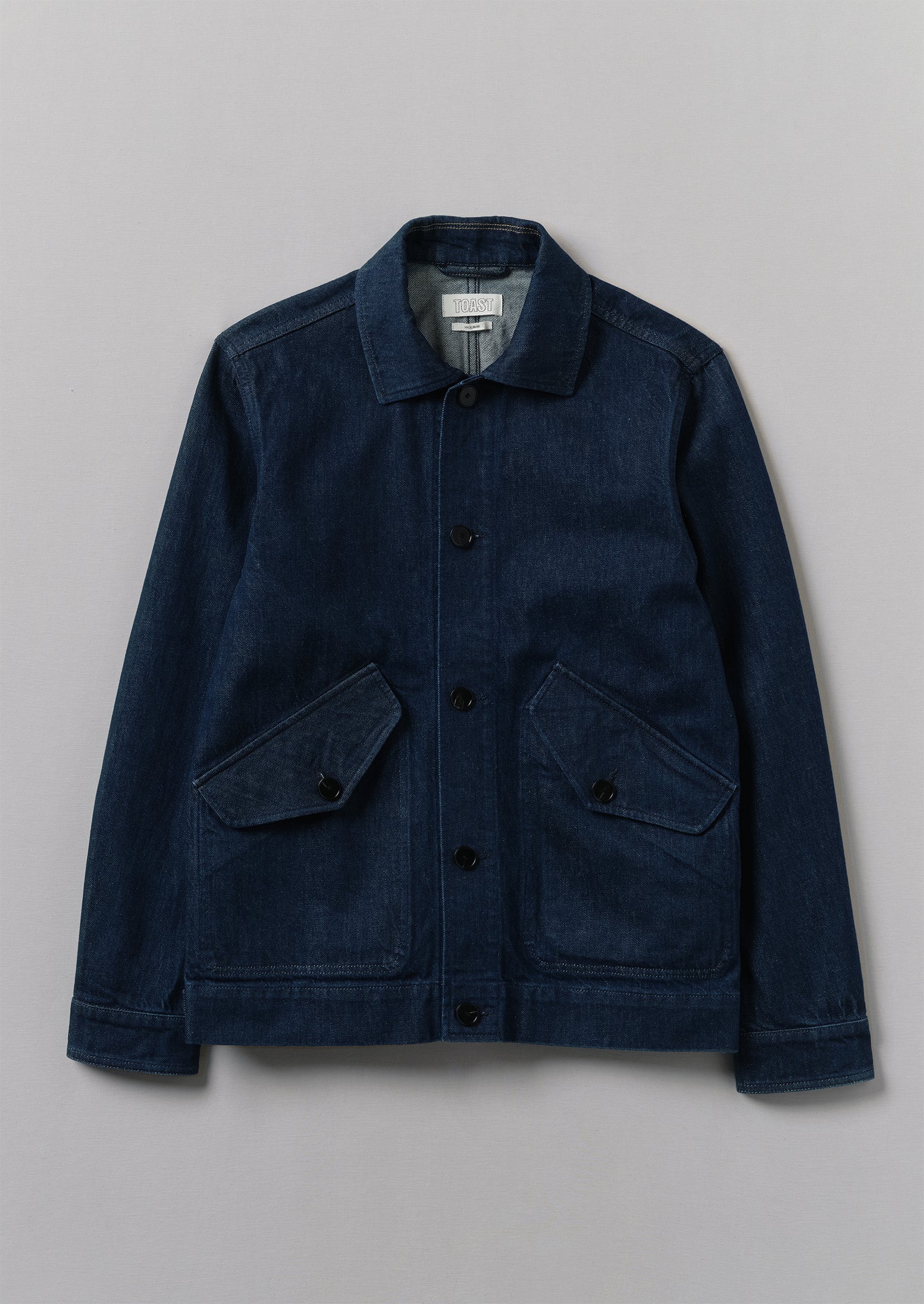 Blackhorse Lane Denim Coach Jacket | Indigo | TOAST