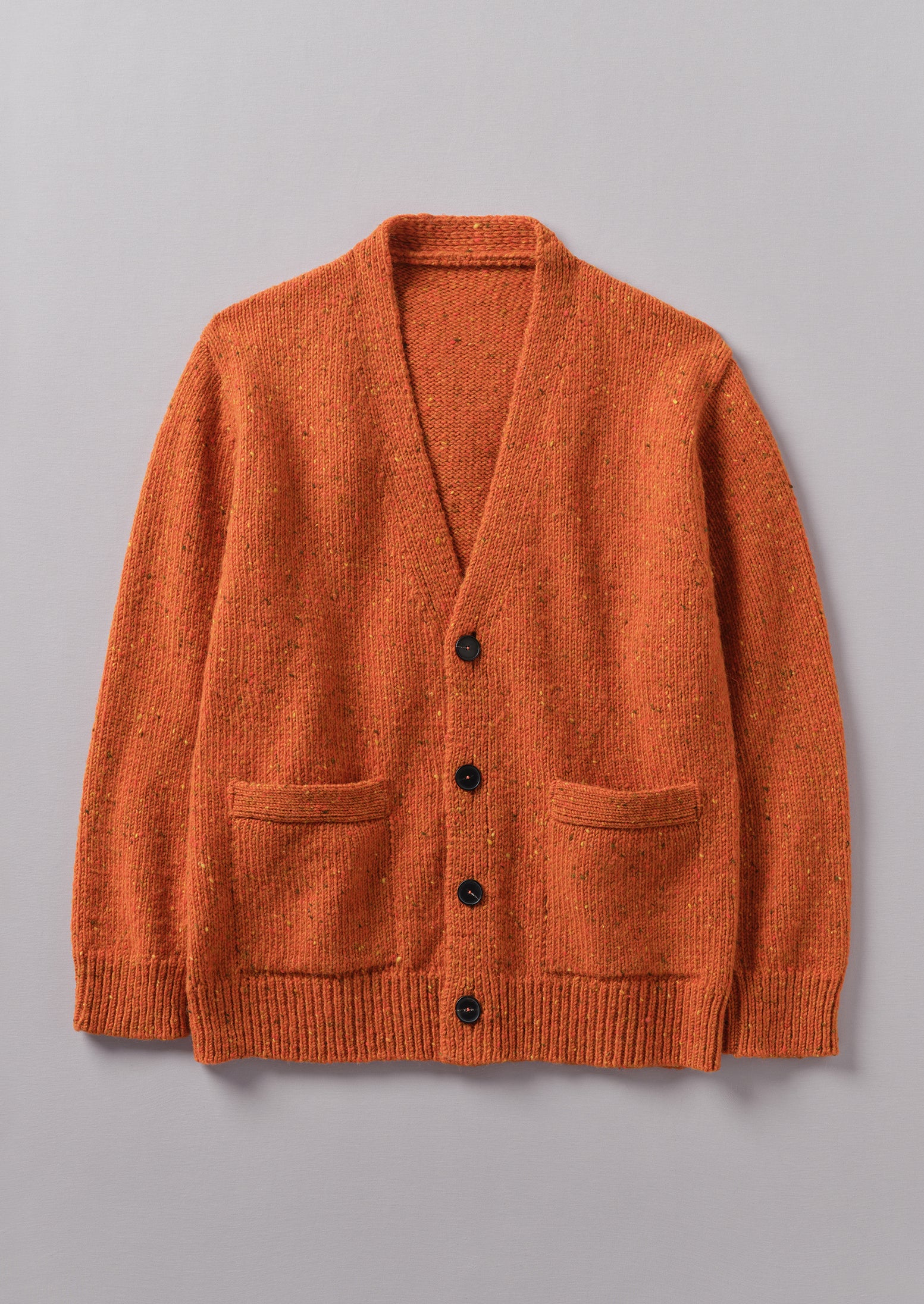 Orange cardigan mens hotsell