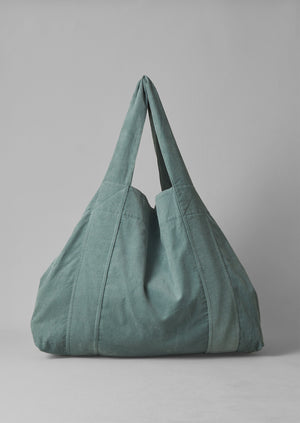 Organic Cord Lounge Bag | Dusty Blue