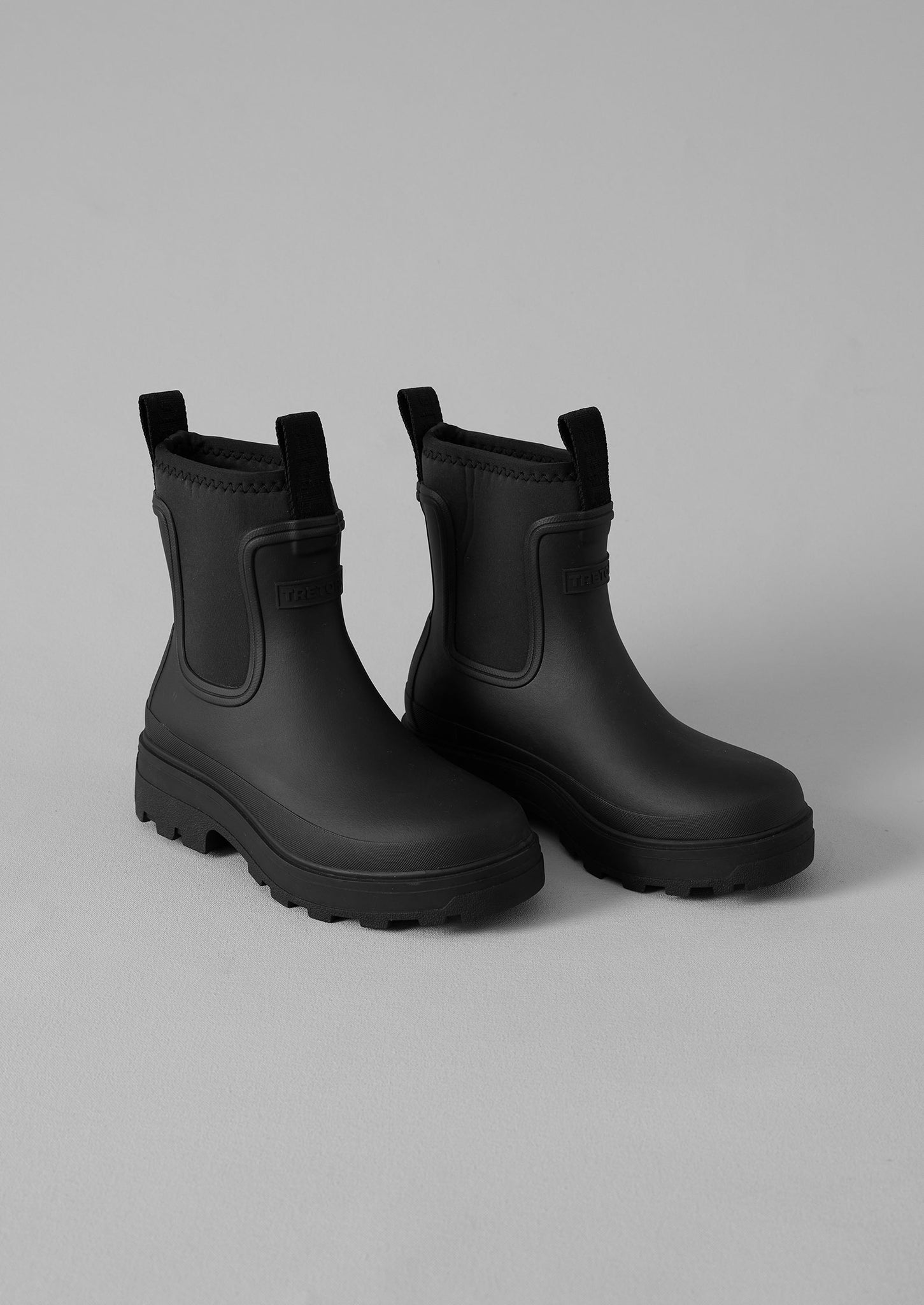 Tretorn Yun Rubber Boots Black TOAST