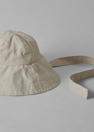 Studio Kettle Waxed Cotton Hat | Concrete