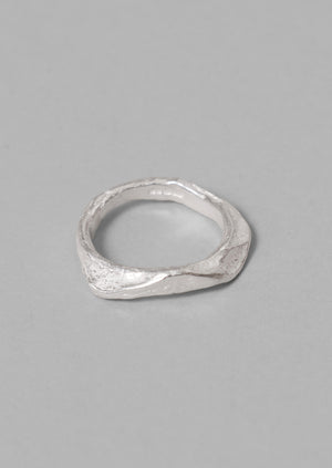 Emily Nixon Silver Band Ring | Silver