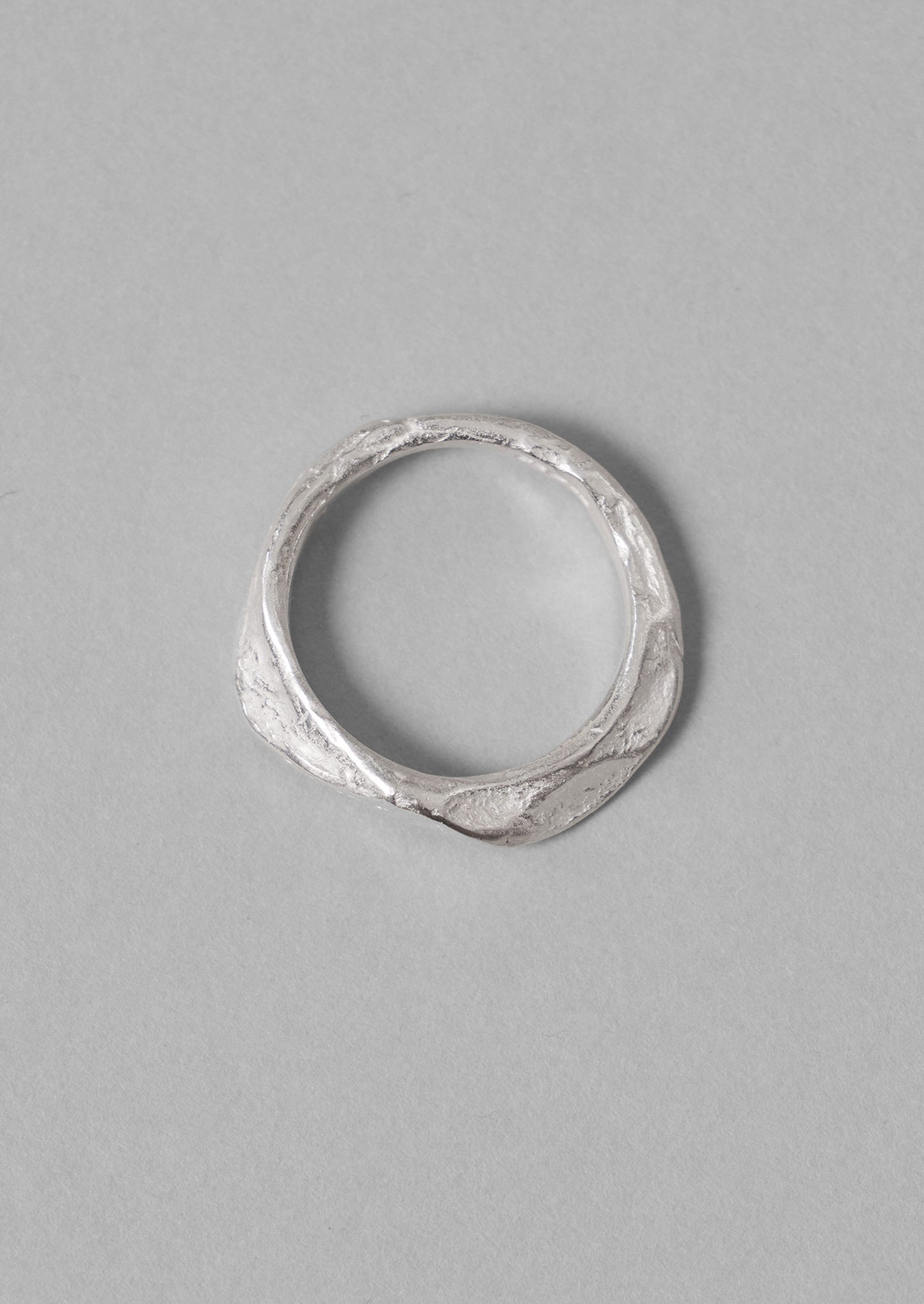 Emily Nixon Silver Band Ring | Silver