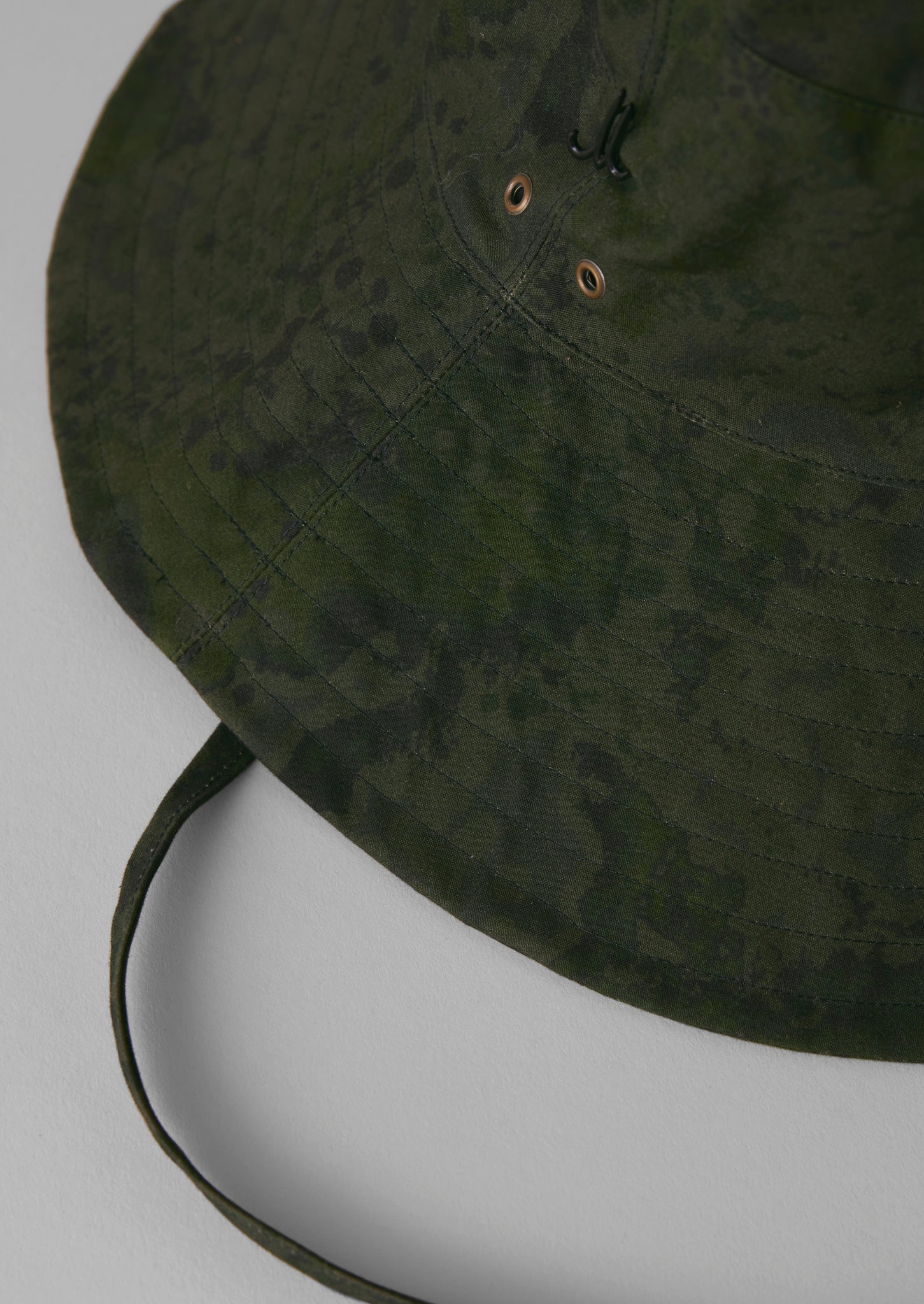 Muehlbauer Waxed Cotton Tie Hat | Forest | TOAST