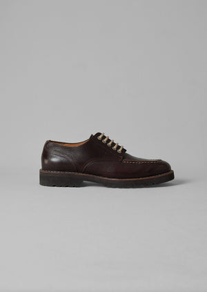 Fracap Postman Shoes | Dark Brown