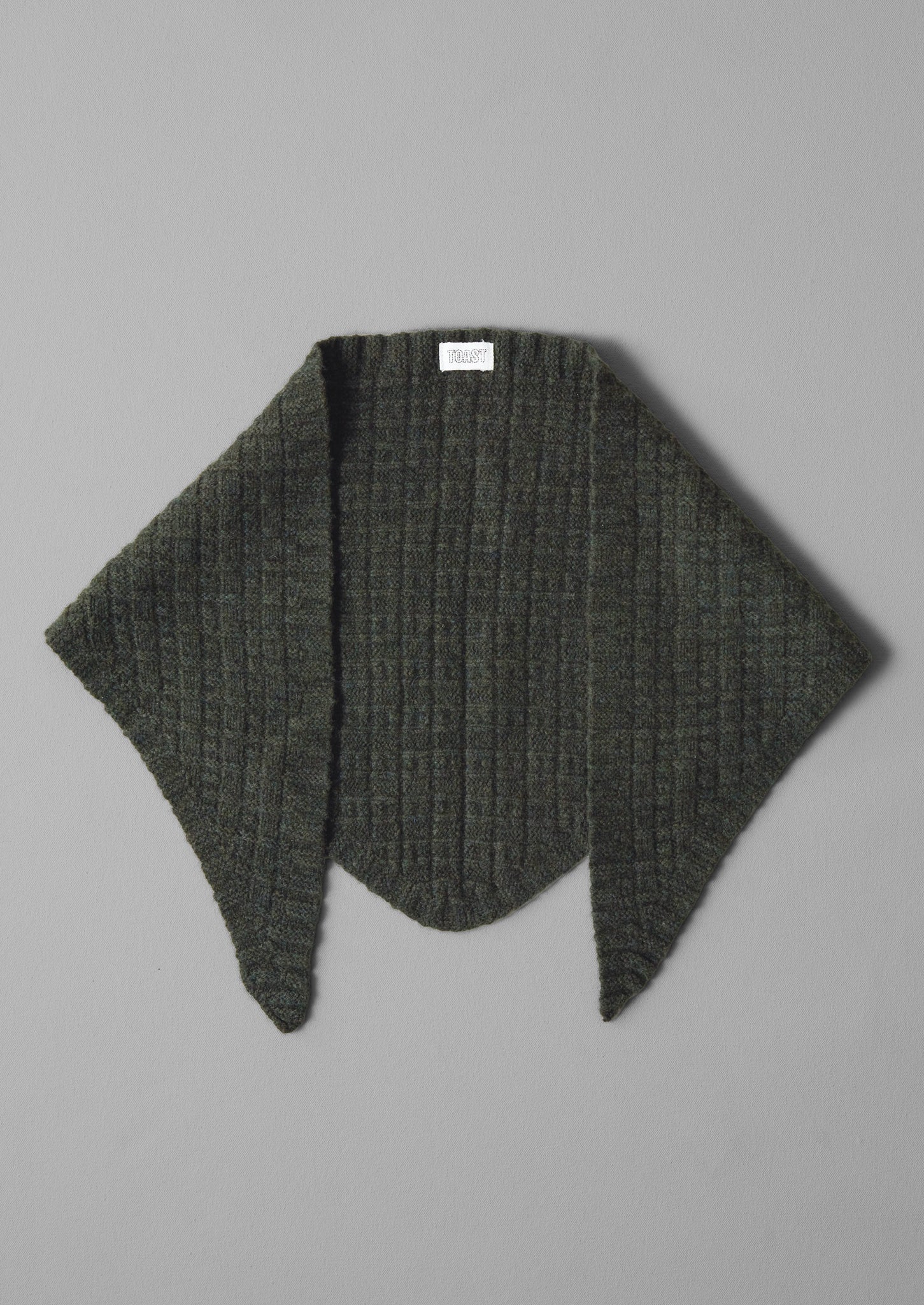 Knitted Wool Bandana | Seaweed