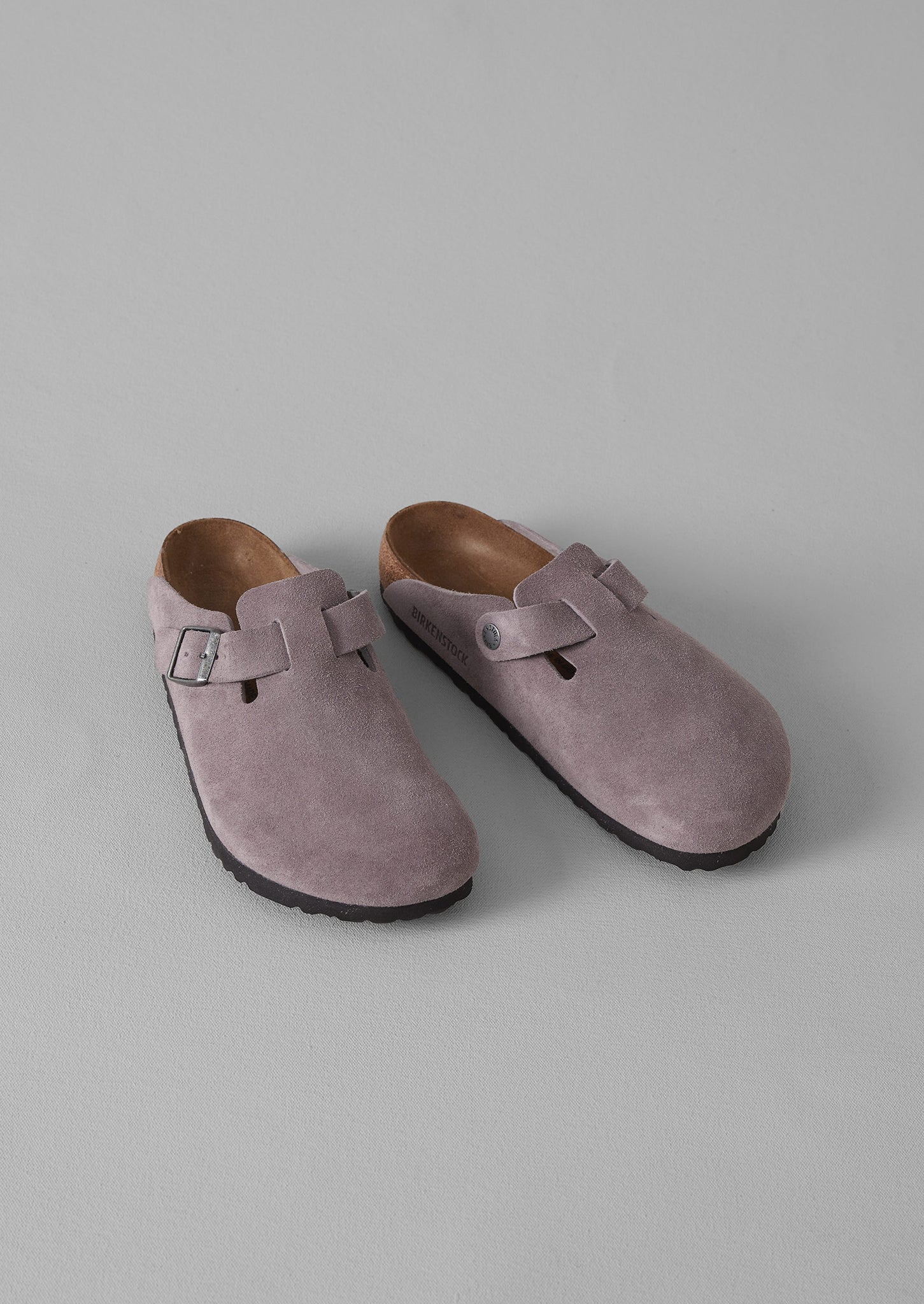 Birkenstock boston shops suede clog