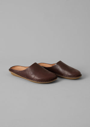 Vibae Roma Mules | Cocoa Brown