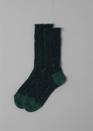 Decka Wool Socks | Green