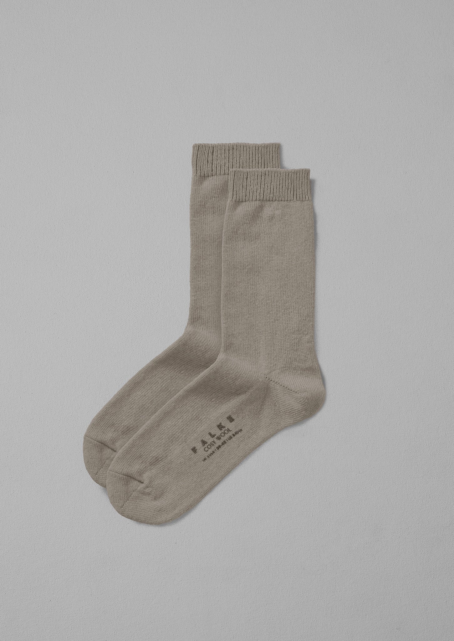 Falke Cosy Wool Socks | Stone