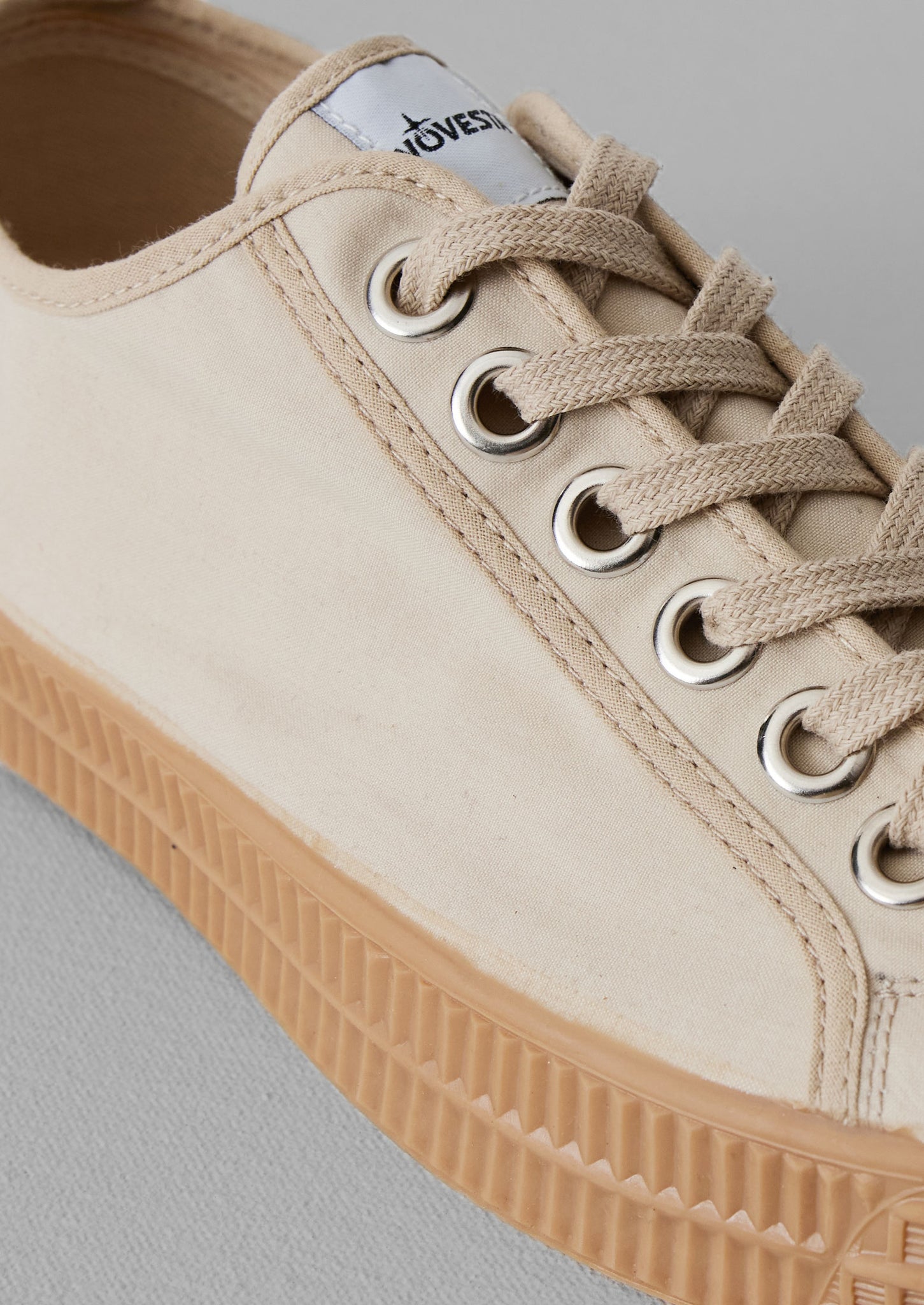 Novesta Star Master Waxed Cotton Plimsolls | Birch