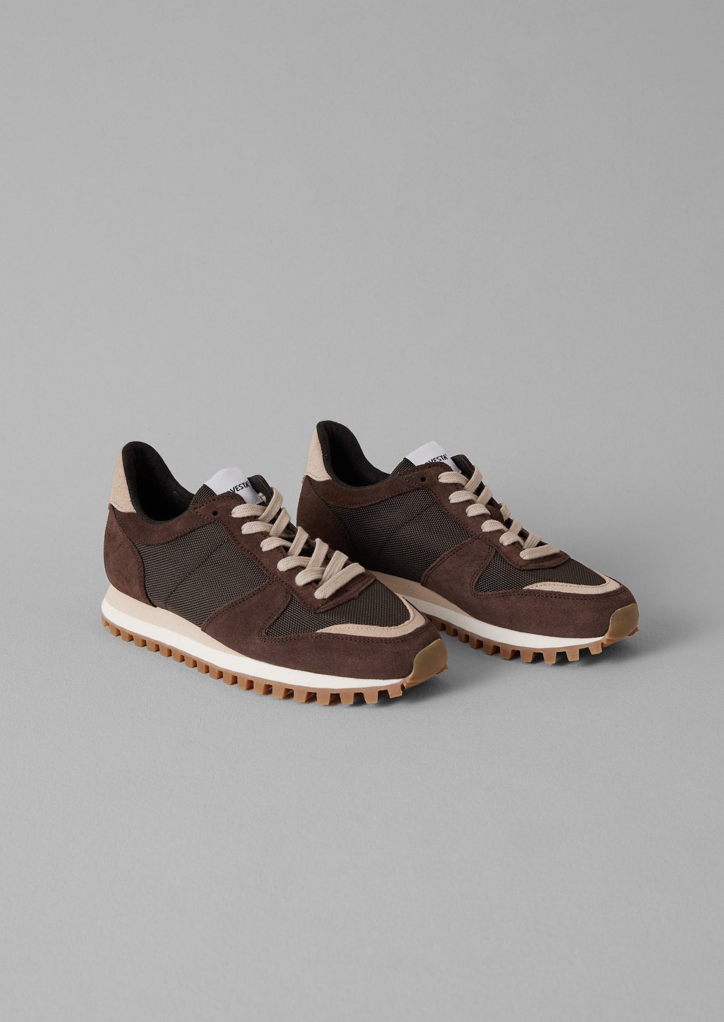 Novesta Marathon Trail Trainers | Brown/Praline