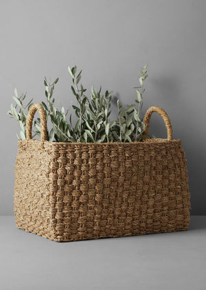 Large Chatai Weave Hogla Storage Basket | Natural