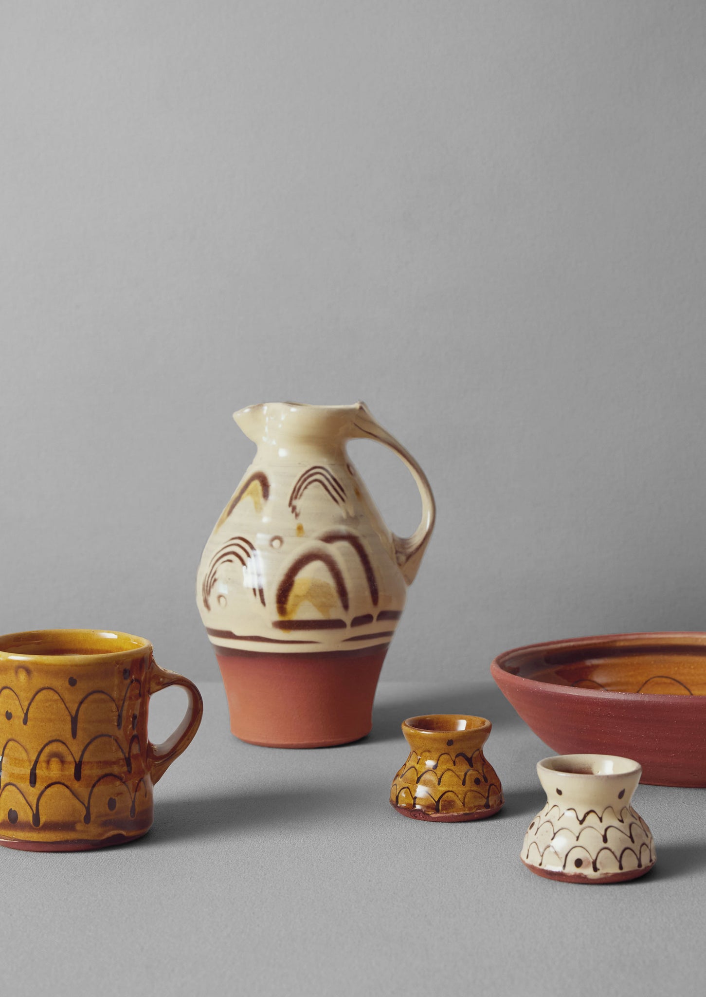 Frances Savage Egg Cup Set | Honey/Terracotta