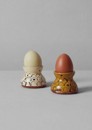 Frances Savage Egg Cup Set | Honey/Terracotta