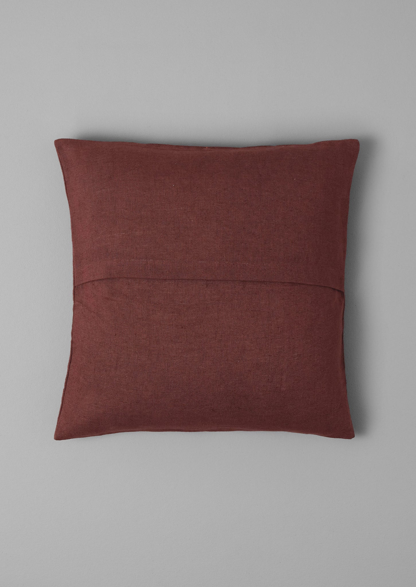 Basri Hand Embroidered Cushion Cover | Conker