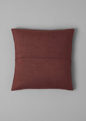 Basri Hand Embroidered Cushion Cover | Conker