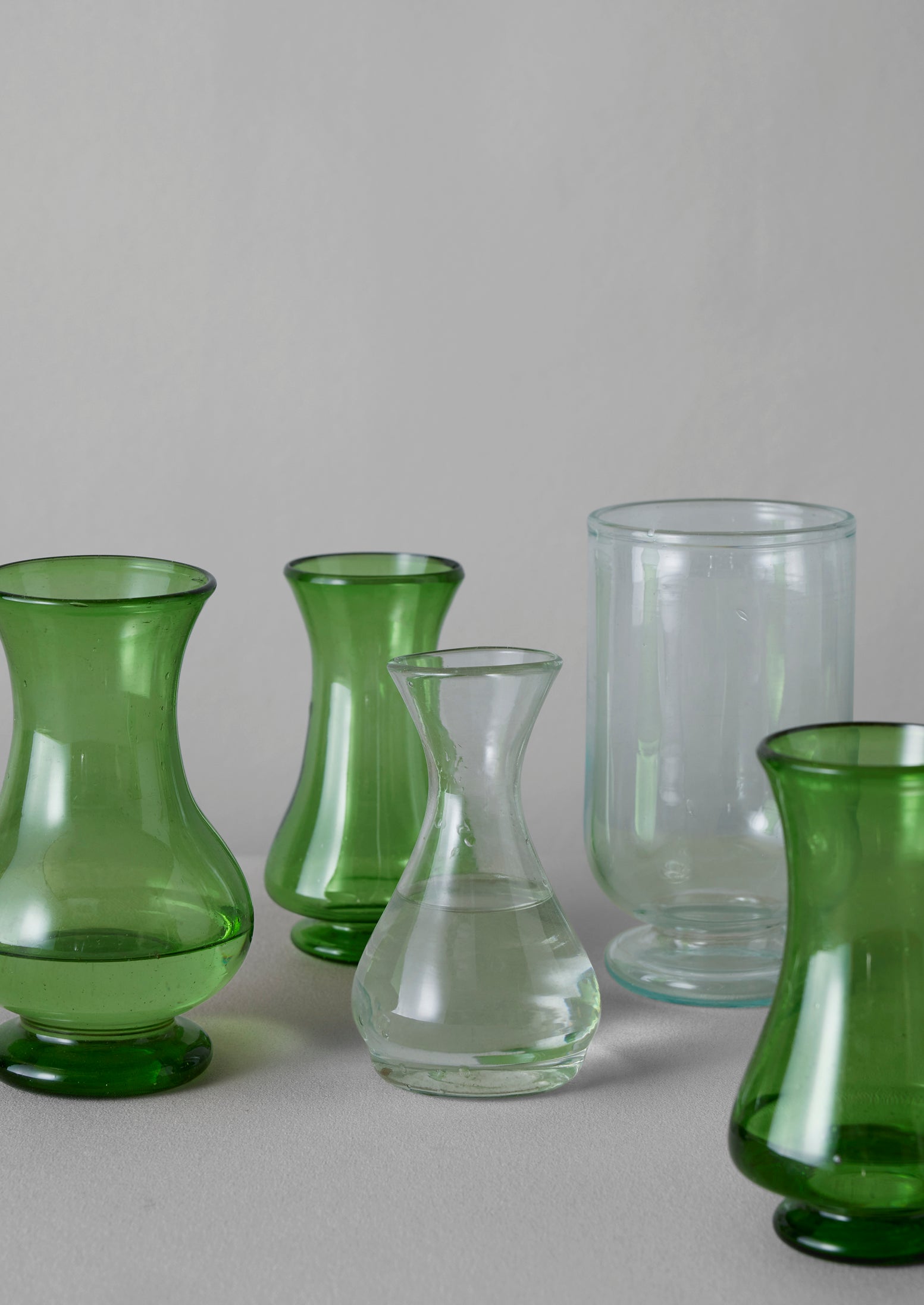 Hand Blown Polonaise Vase | Olive | TOAST