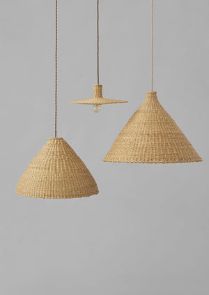 Veta Vera Small Pendant Shade | Natural