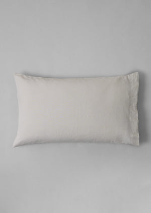 Washed Linen Cotton Housewife Pillowcase Set | Washed Sage