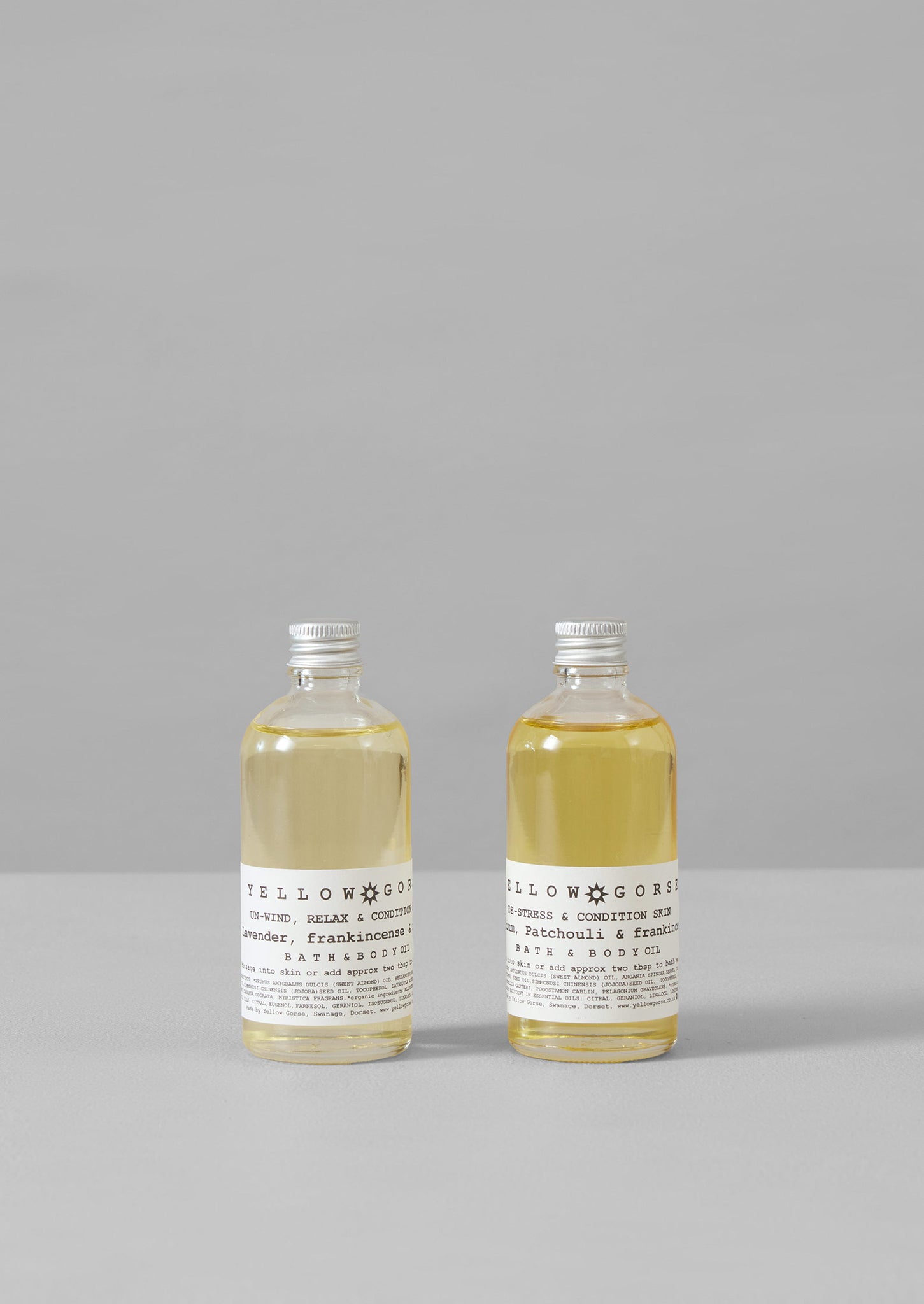 Yellow Gorse De-Stress Bath and Body Oil | De-Stress