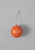 Hand Marbled Bauble | Coral