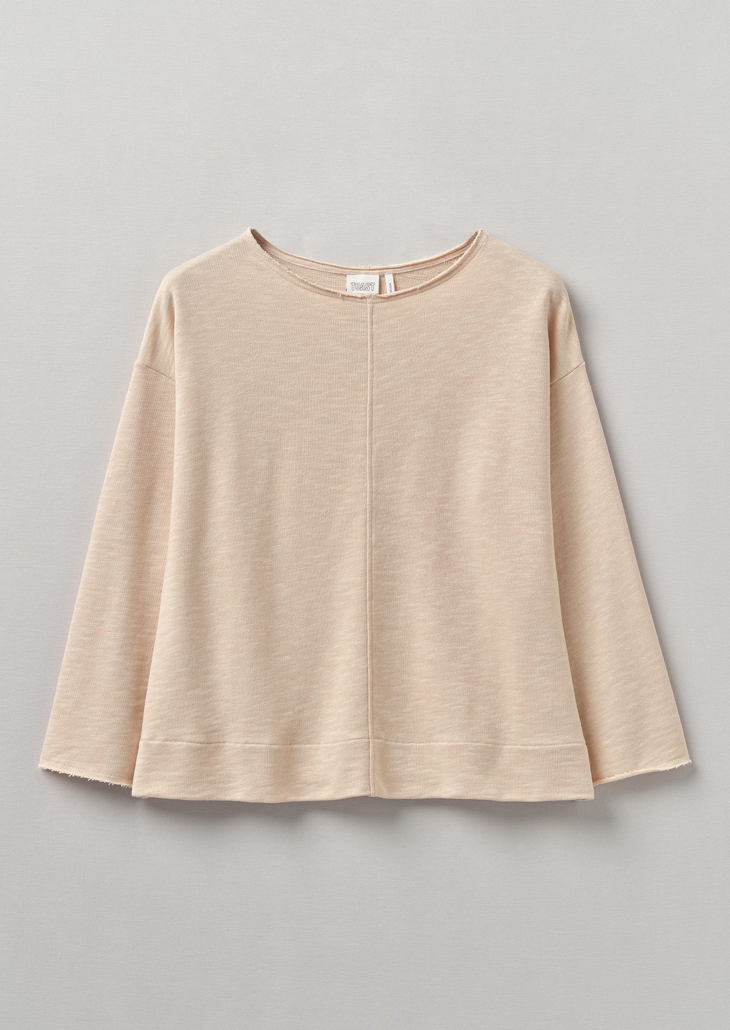 Loop Back Jersey Sweater | Shell | TOAST