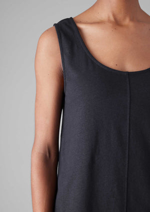 Cotton Hemp Jersey Tank | Slate