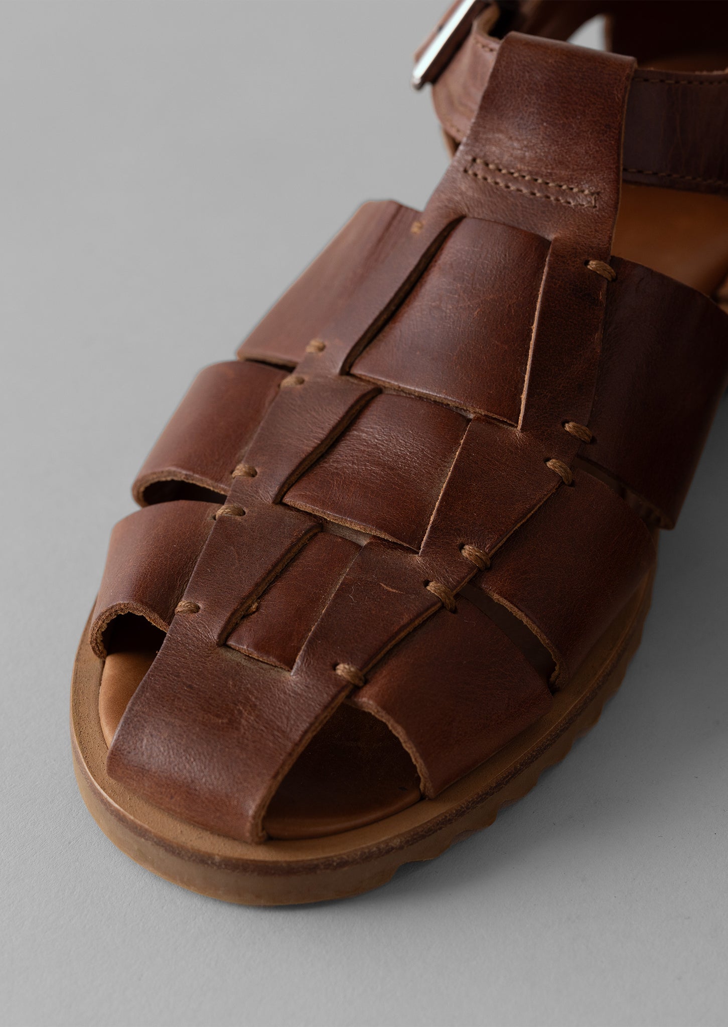 Paraboot Pacific buckle-fastening sandals - Brown