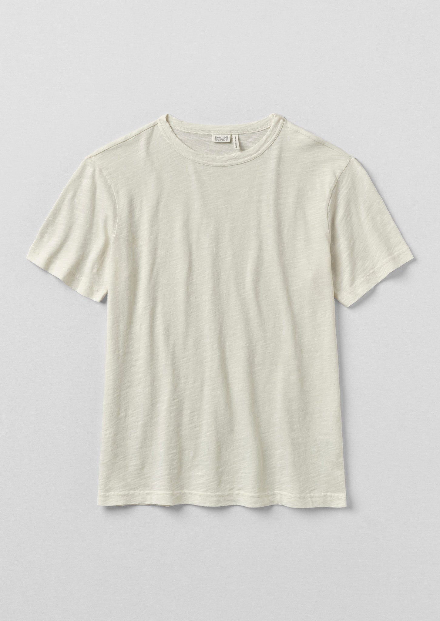 Theo Organic Cotton Short Sleeve Tee | Chalk