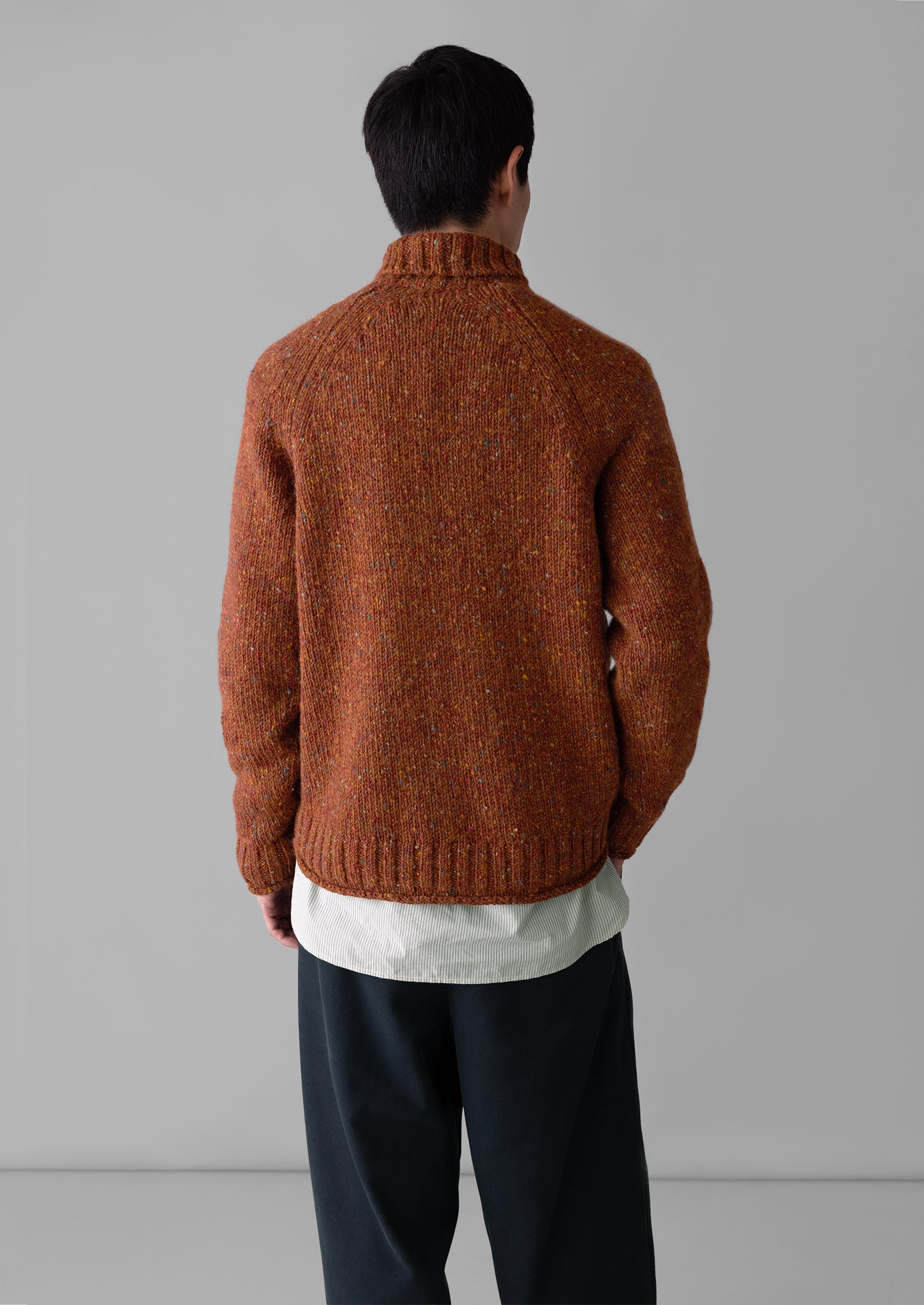 Ochre polo neck on sale jumper