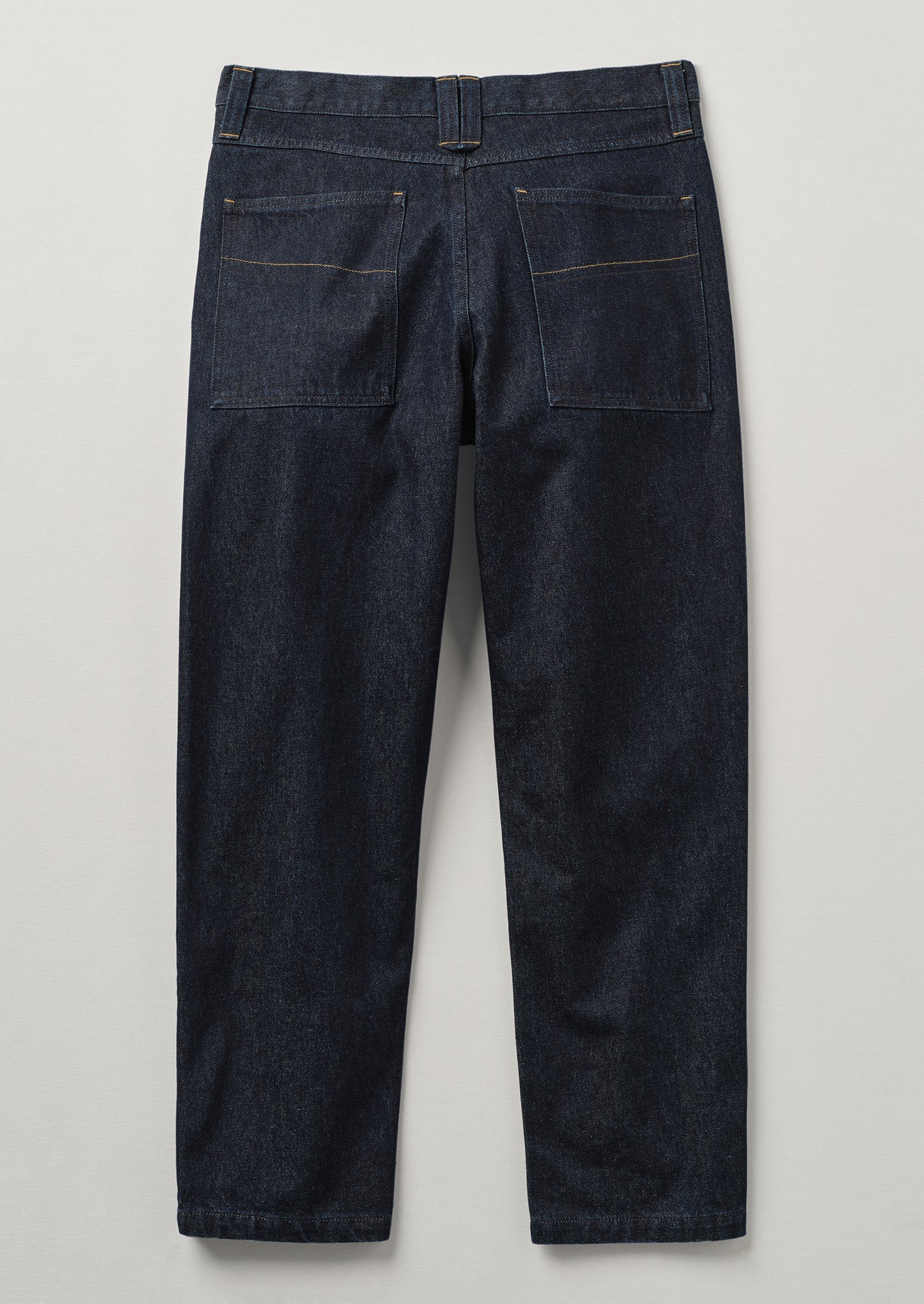 Norv Organic Cotton Tapered Jeans | Dark Indigo | TOAST