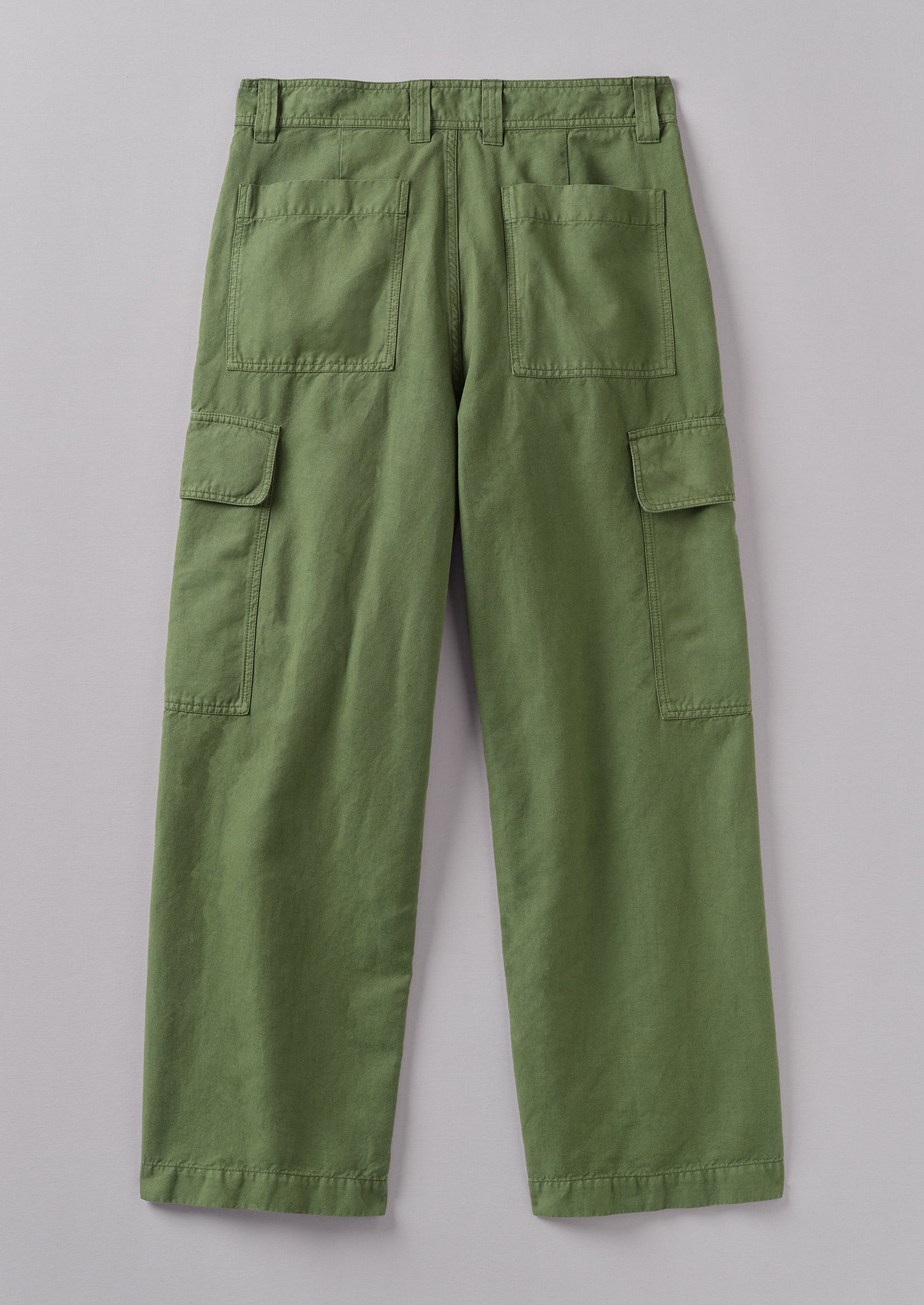 Patch Pocket Wide Leg Trousers | Propagator Green | TOAST