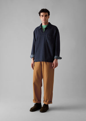 Rory Garment Dyed Trousers | Sandstone