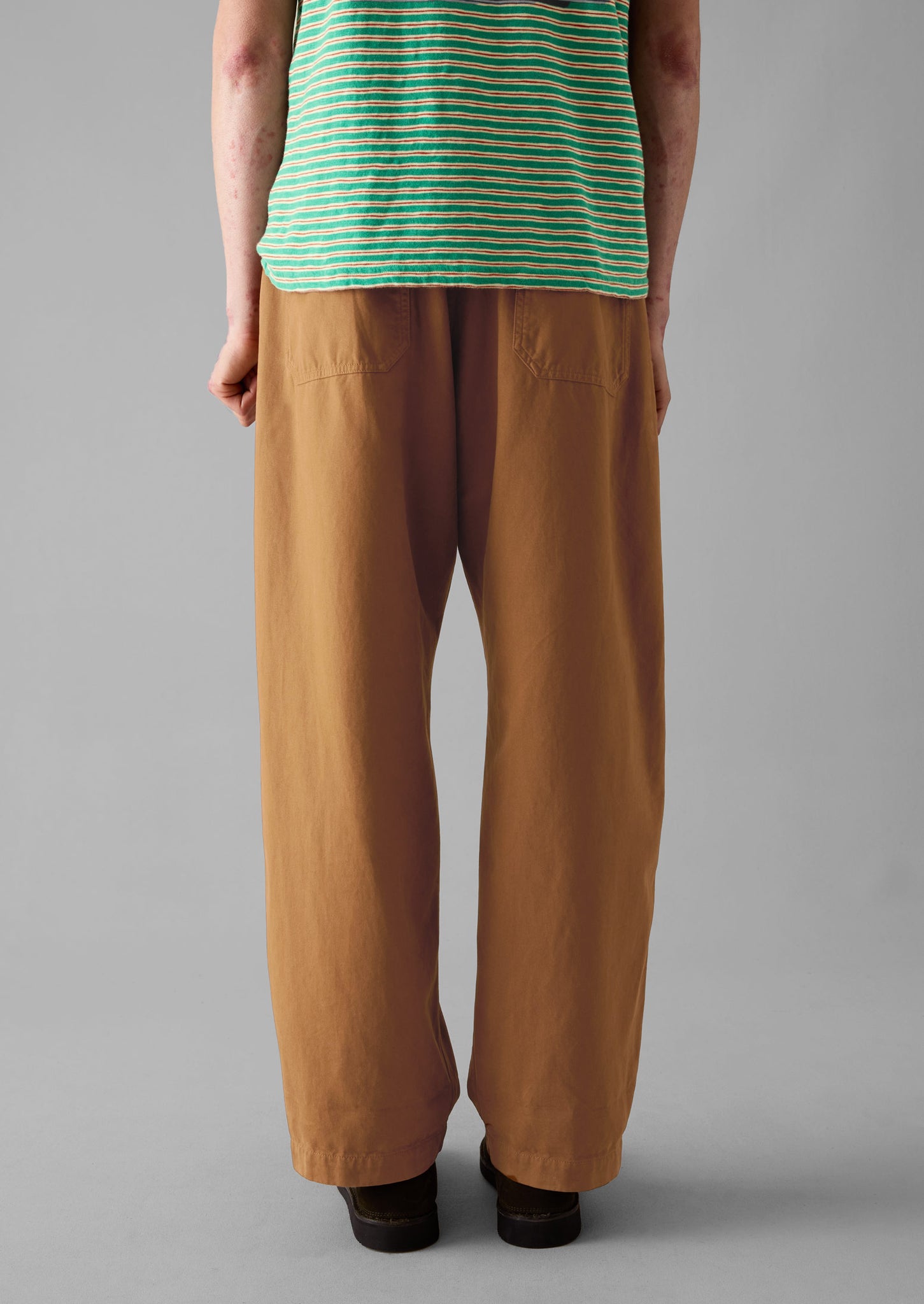 Rory Garment Dyed Trousers | Sandstone