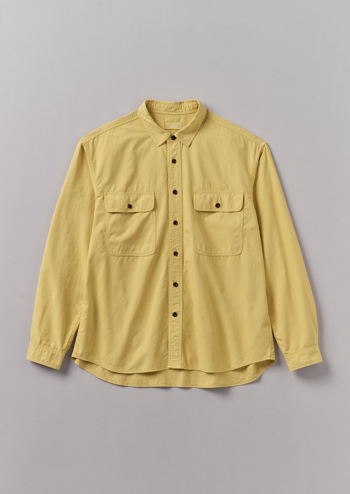 Garment Dyed Workwear Shirt | Soft Topaz