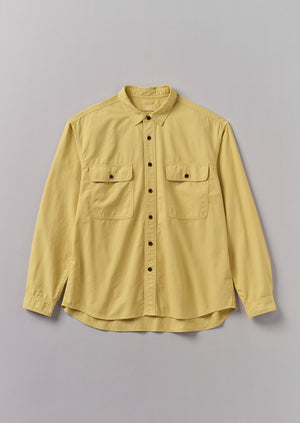 Garment Dyed Workwear Shirt | Soft Topaz