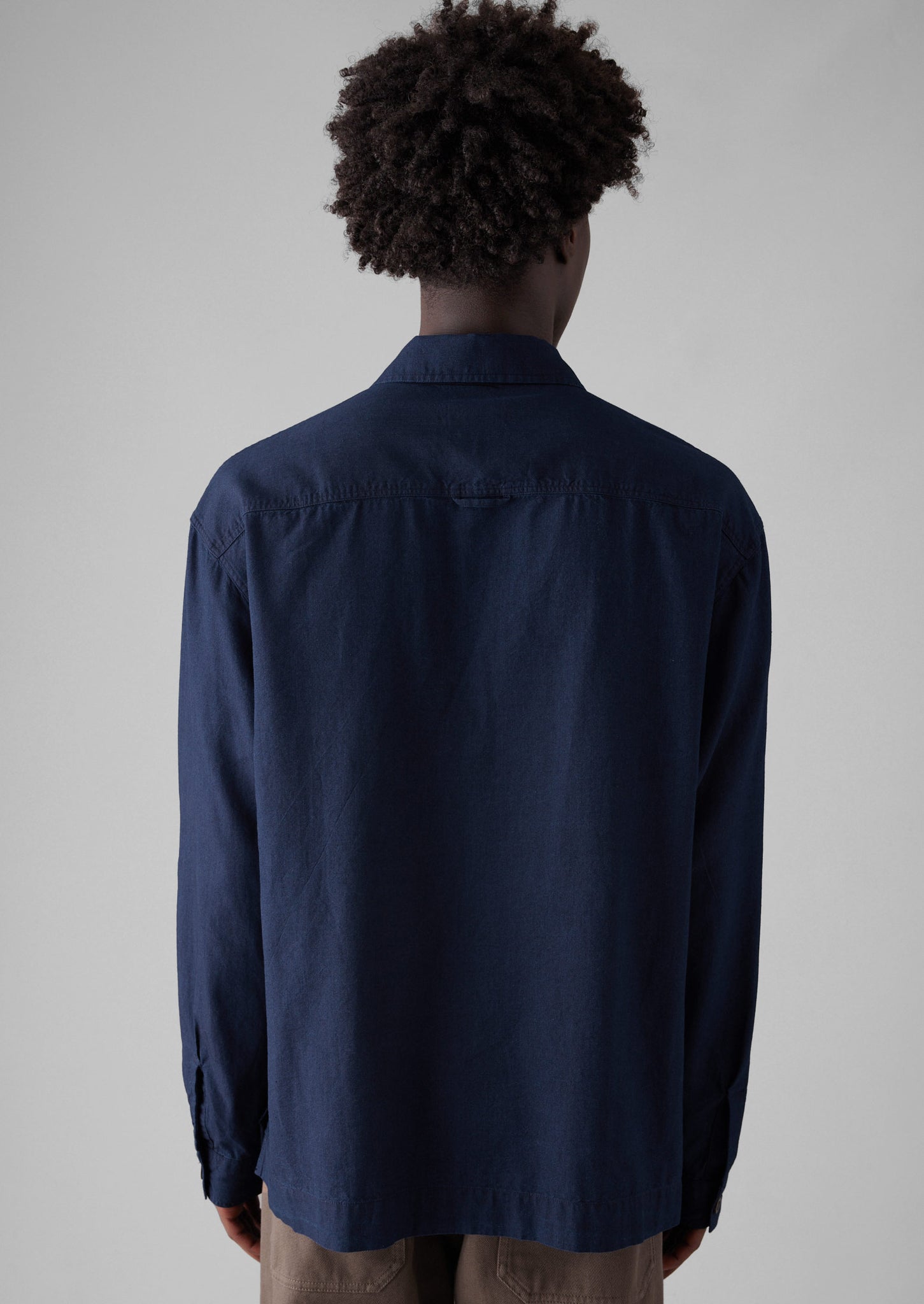 Pullover Workwear Shirt | Indigo