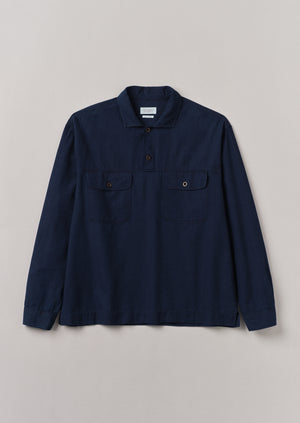 Pullover Workwear Shirt | Indigo