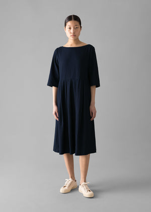 Franca Indigo Twill Dress | Indigo