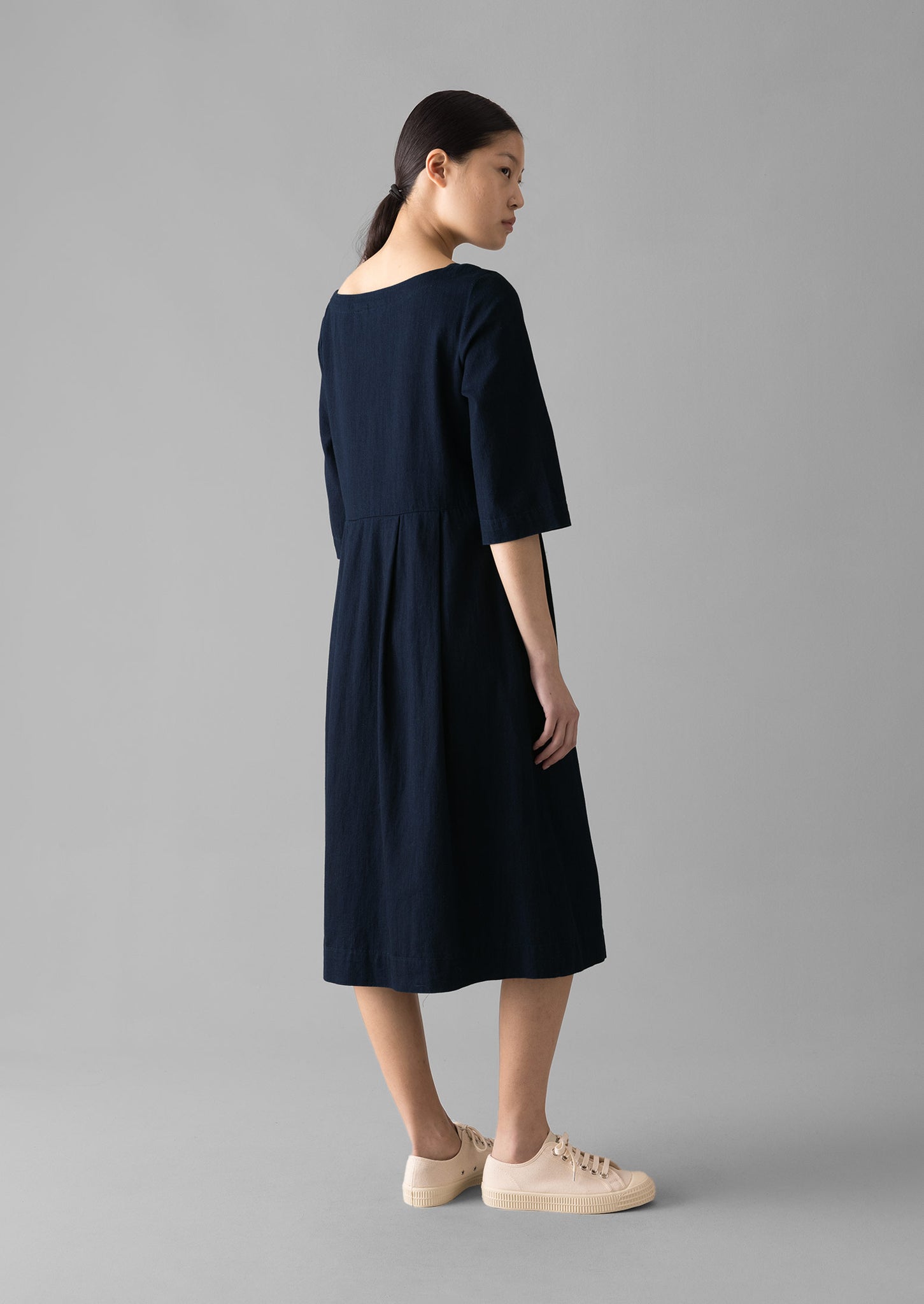 Franca Indigo Twill Dress | Indigo