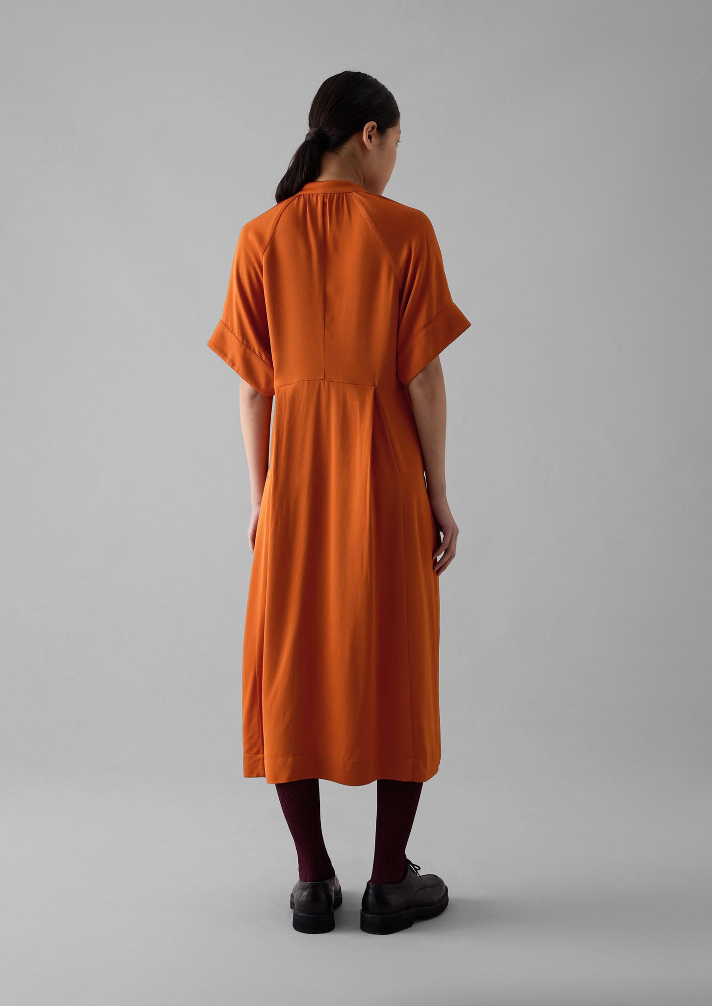 Bryn Satin Crepe Dress | Spice