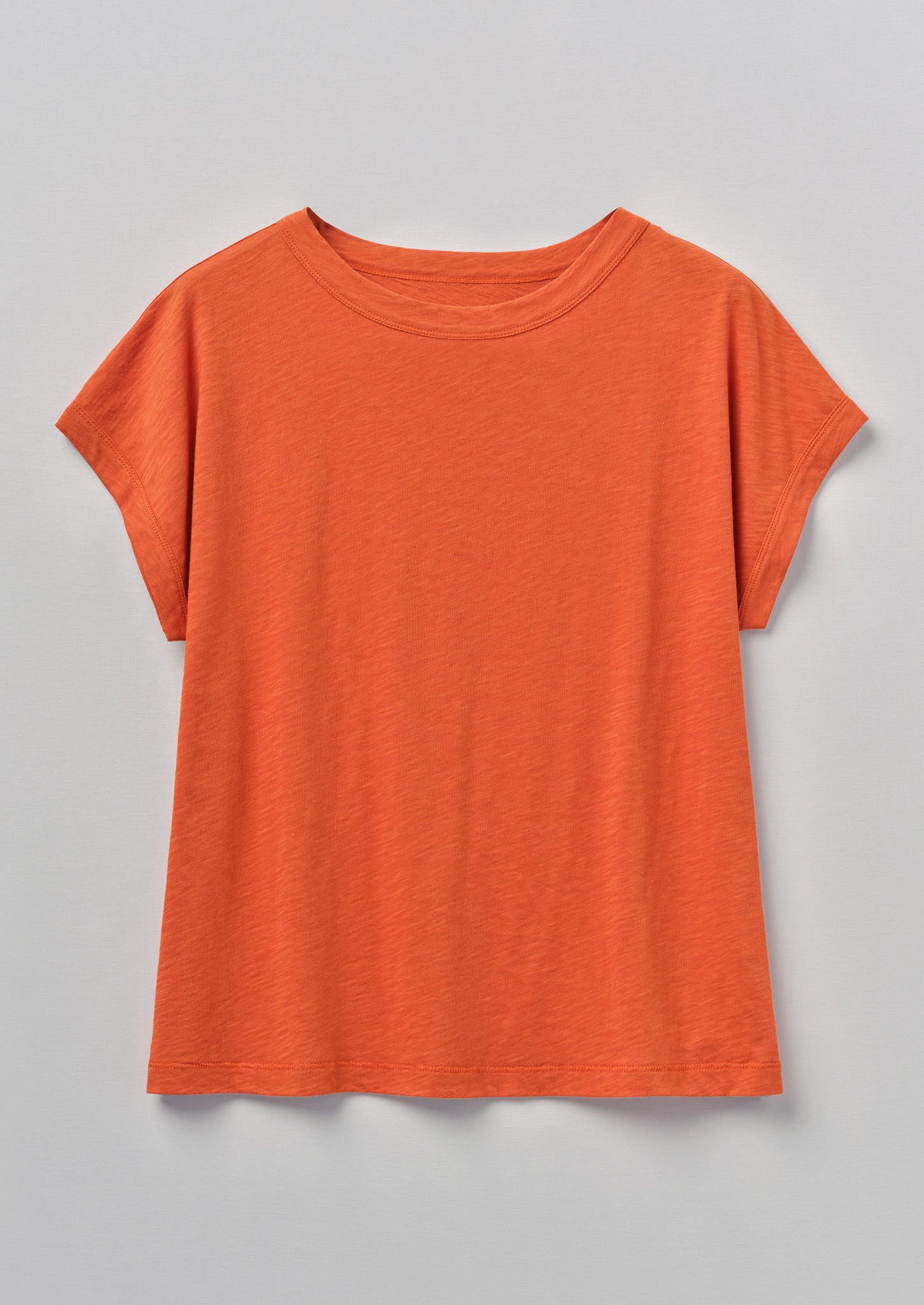 Alda Organic Cotton Easy Tee | Mango