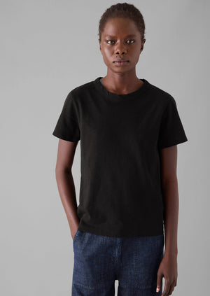 Sadie Organic Cotton Boy Tee | Carbon Black