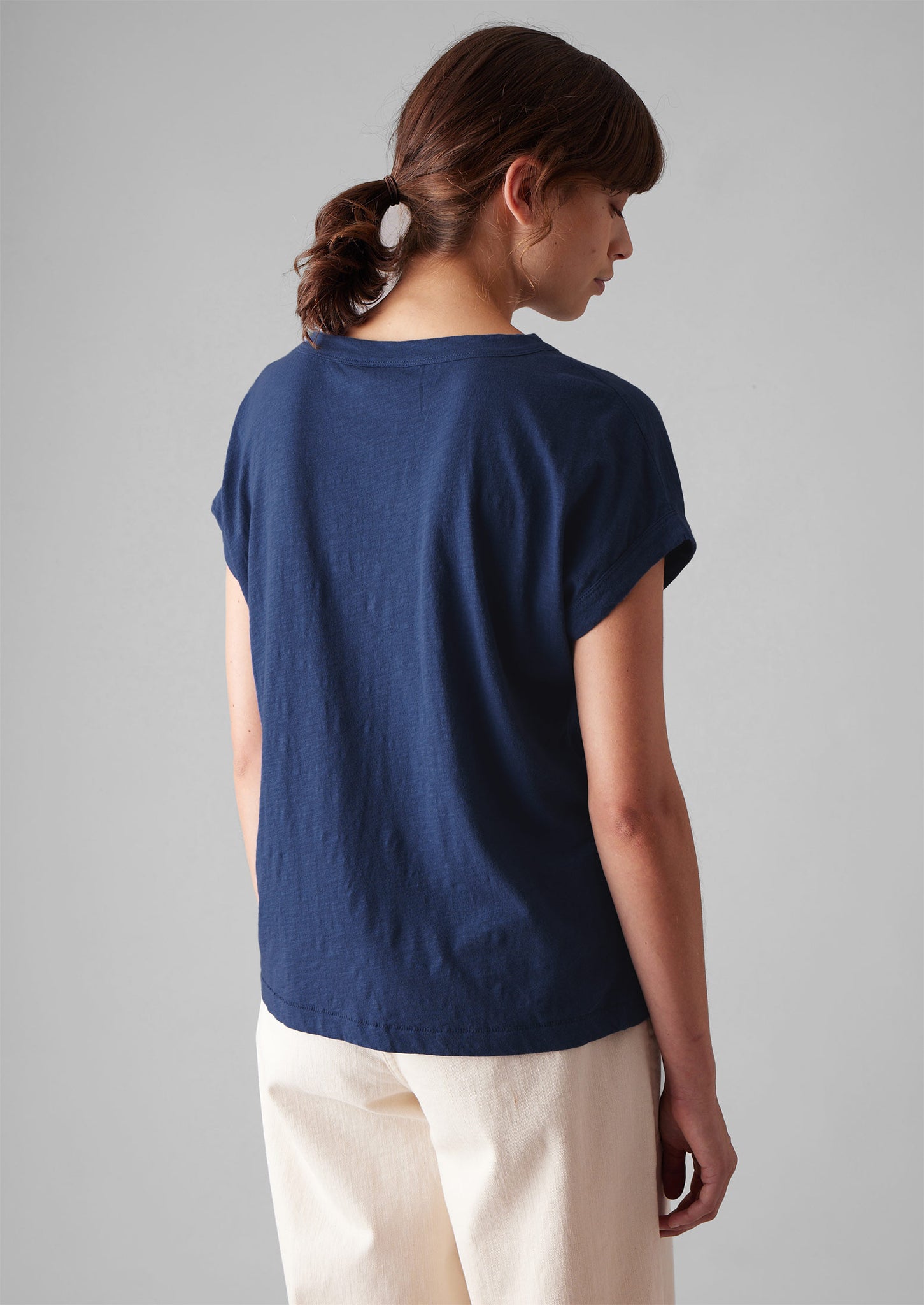 Alda Organic Cotton Easy Tee | Thistle