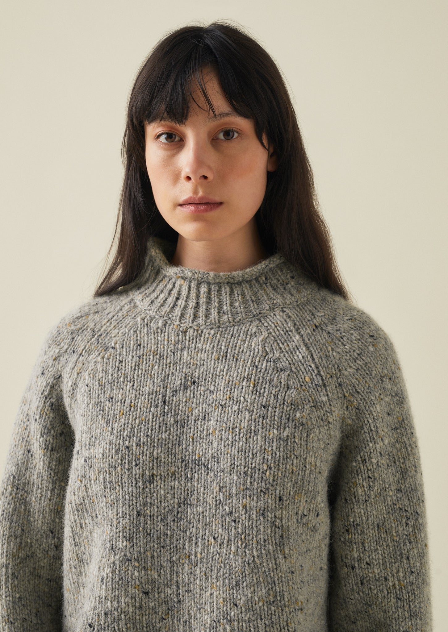 Donegal Wool - Roll Neck Sweater (4594) : Out of Ireland : Irish