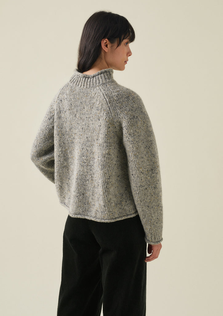 Orla Donegal Wool Sweater | Mist | TOAST