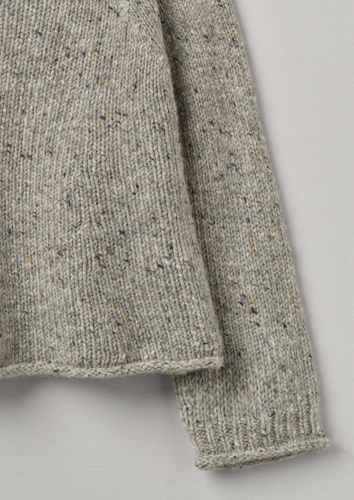 Orla Donegal Wool Sweater | Mist