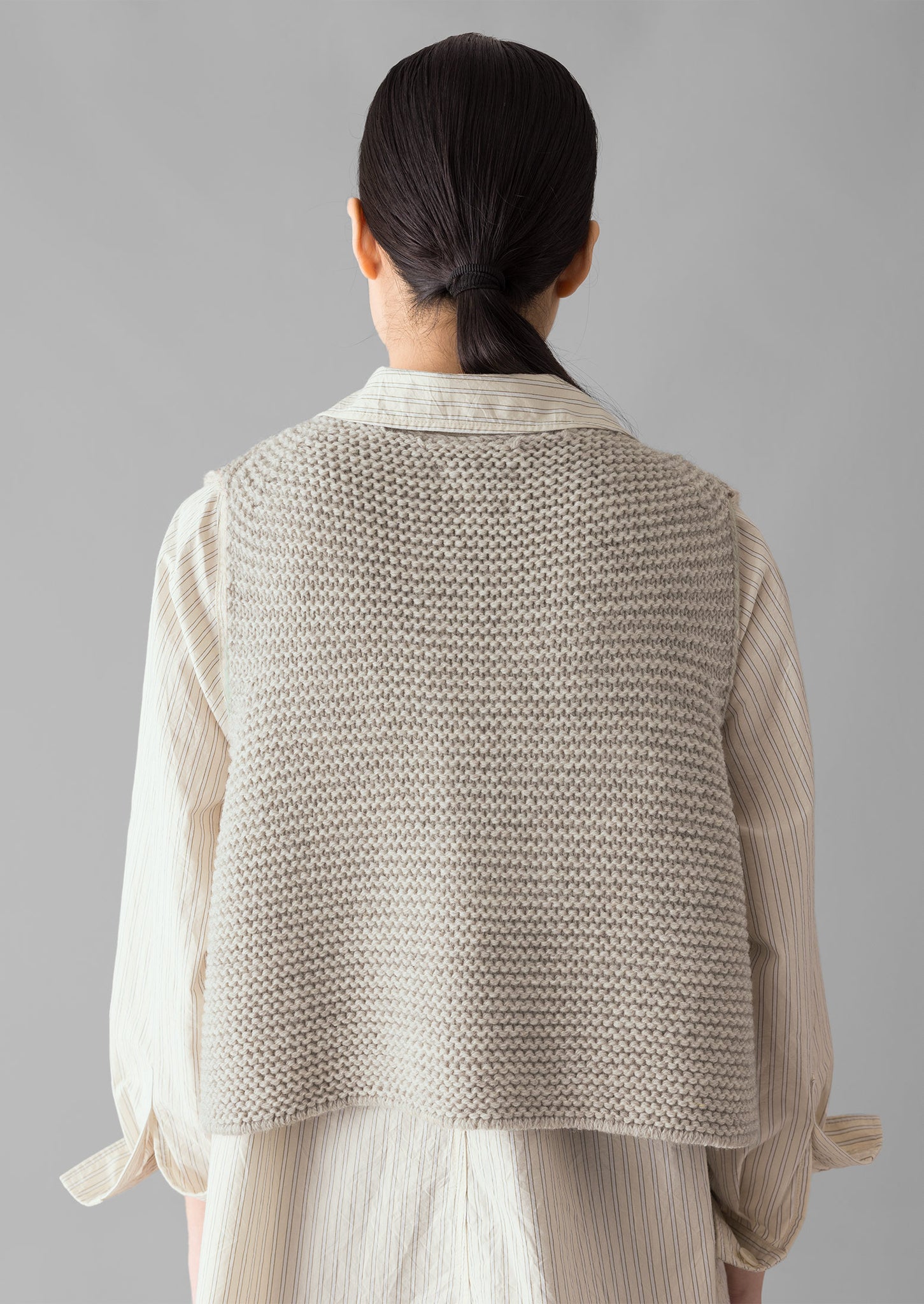 Textured Knit Gilet | Harvest