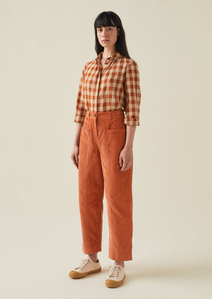 Red County Corduroy Trousers | Peter Christian